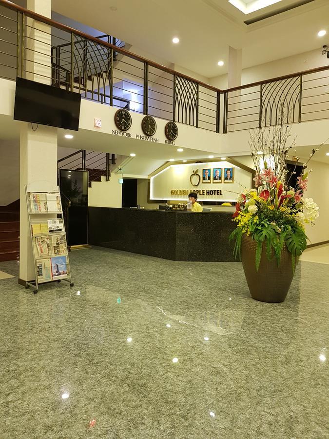 โรงแรมโกลเดน แอปเปิล พนมเปญ ภายนอก รูปภาพ
